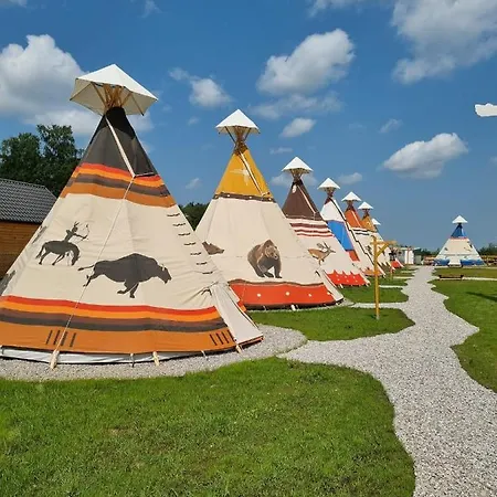 Hotel Indiana Camp - 150 M Od Suntago Park Grabce-Towarzystwo Zewnętrze zdjęcie