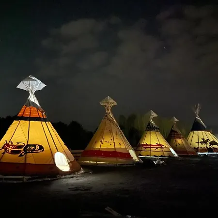 Hotel Indiana Camp - 150 M Od Suntago Park Grabce-Towarzystwo Zewnętrze zdjęcie