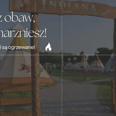 Hotel Indiana Camp - 150 M Od Suntago Park Grabce-Towarzystwo Zewnętrze zdjęcie